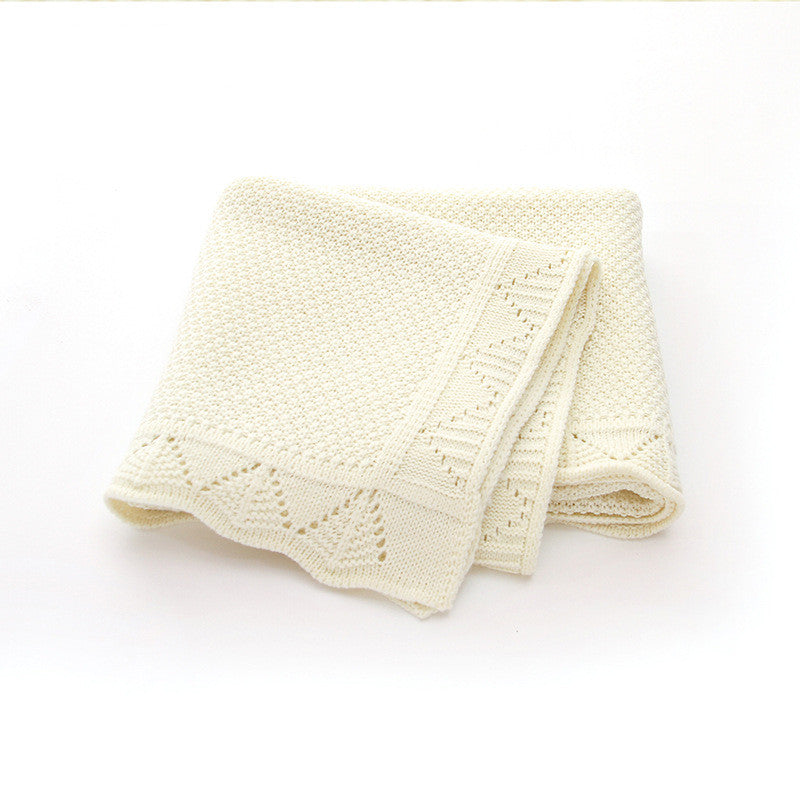 Gestrickte winddichte Multifunktionsdecke Babydecke