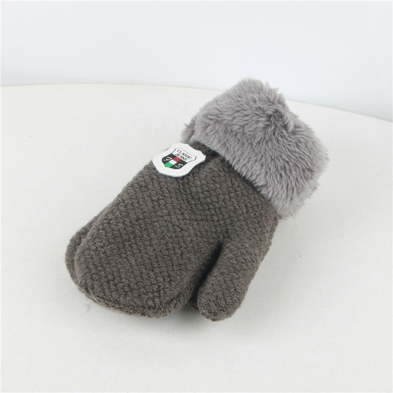 Dicke Wollhandschuhe Fäustlinge