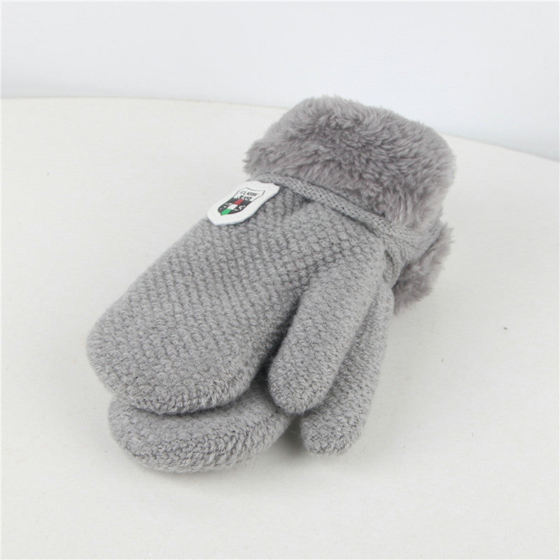Dicke Wollhandschuhe Fäustlinge