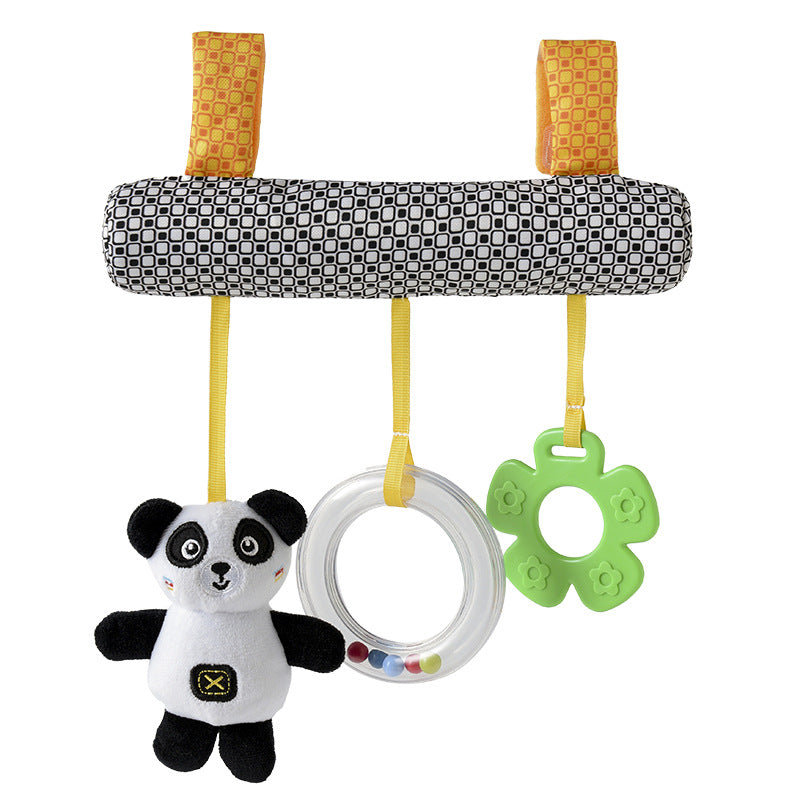 Kinderwagen Spielzeug | Baby Plüsch Tier mit Rassel