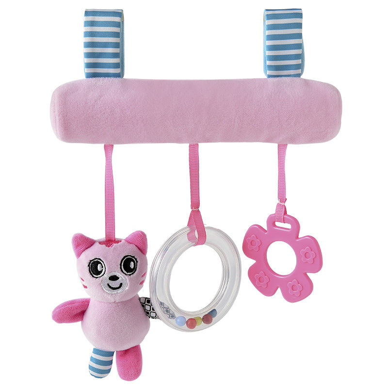 Kinderwagen Spielzeug | Baby Plüsch Tier mit Rassel