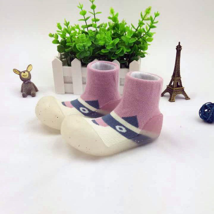 Niedliche warme Baby Wintersocken/Schuhe Anti-Rutsch Bodensocken