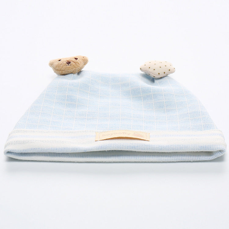 Baby Mütze für Mädchen und Jungen mit schicken Knoten