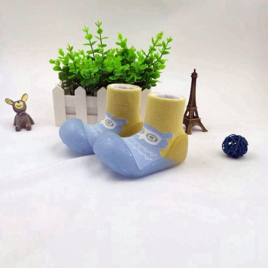 Niedliche warme Baby Wintersocken/Schuhe Anti-Rutsch Bodensocken