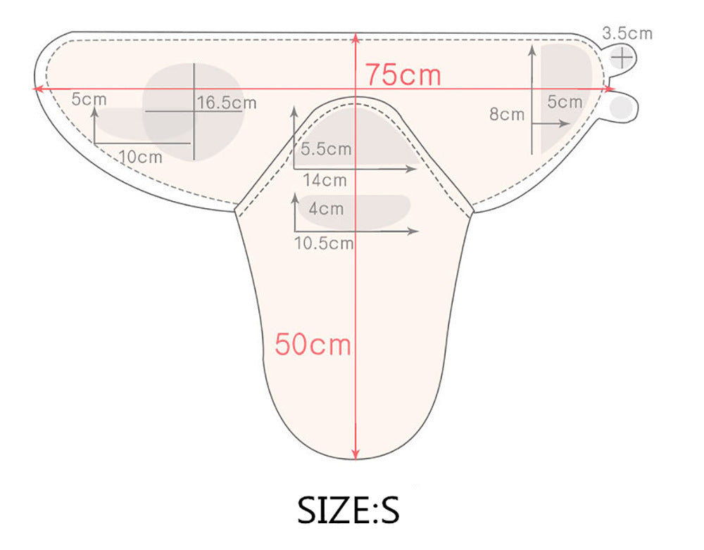 Sanfte Baby-Decke: Kuschelweicher Wickel- und Pucksack für Neugeborene